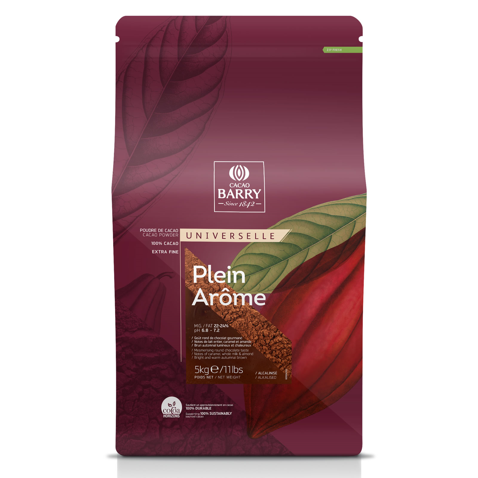 Cacao Barry Cocoa Powder; Plein Arome 